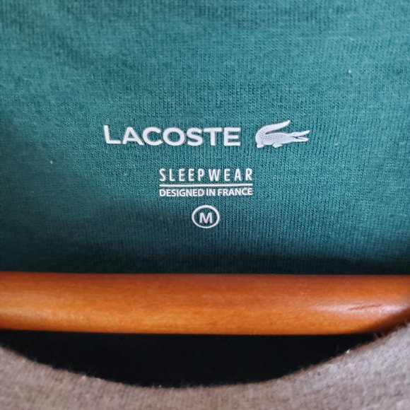 Lacoste Sleepwear Long Sleeve Jersey Sweatshirt - Picture 4 of 6